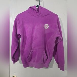 14-16 Buc-ees Hoodie with Flower Patch. There Is Some Faded Streaks. See Pics.